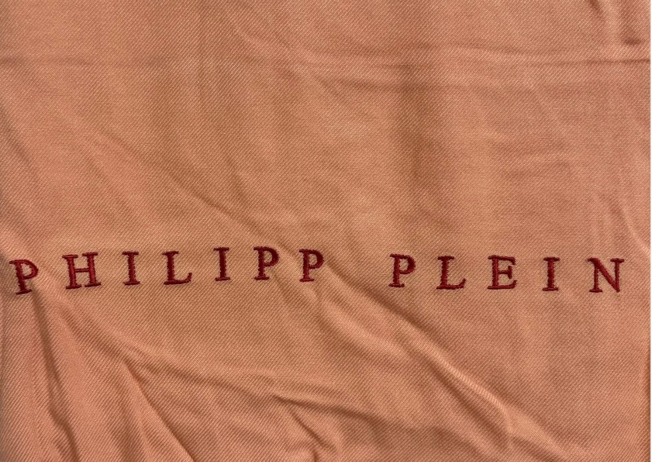 PHILIPP PLEIN SCIARPA UNISEX VISCOSA SALMONE