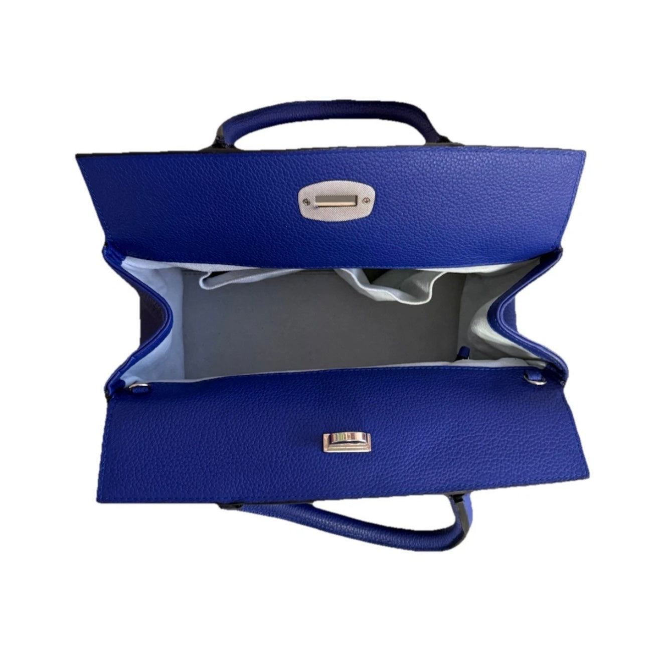 Borsa Bauletto Artigianale Blu