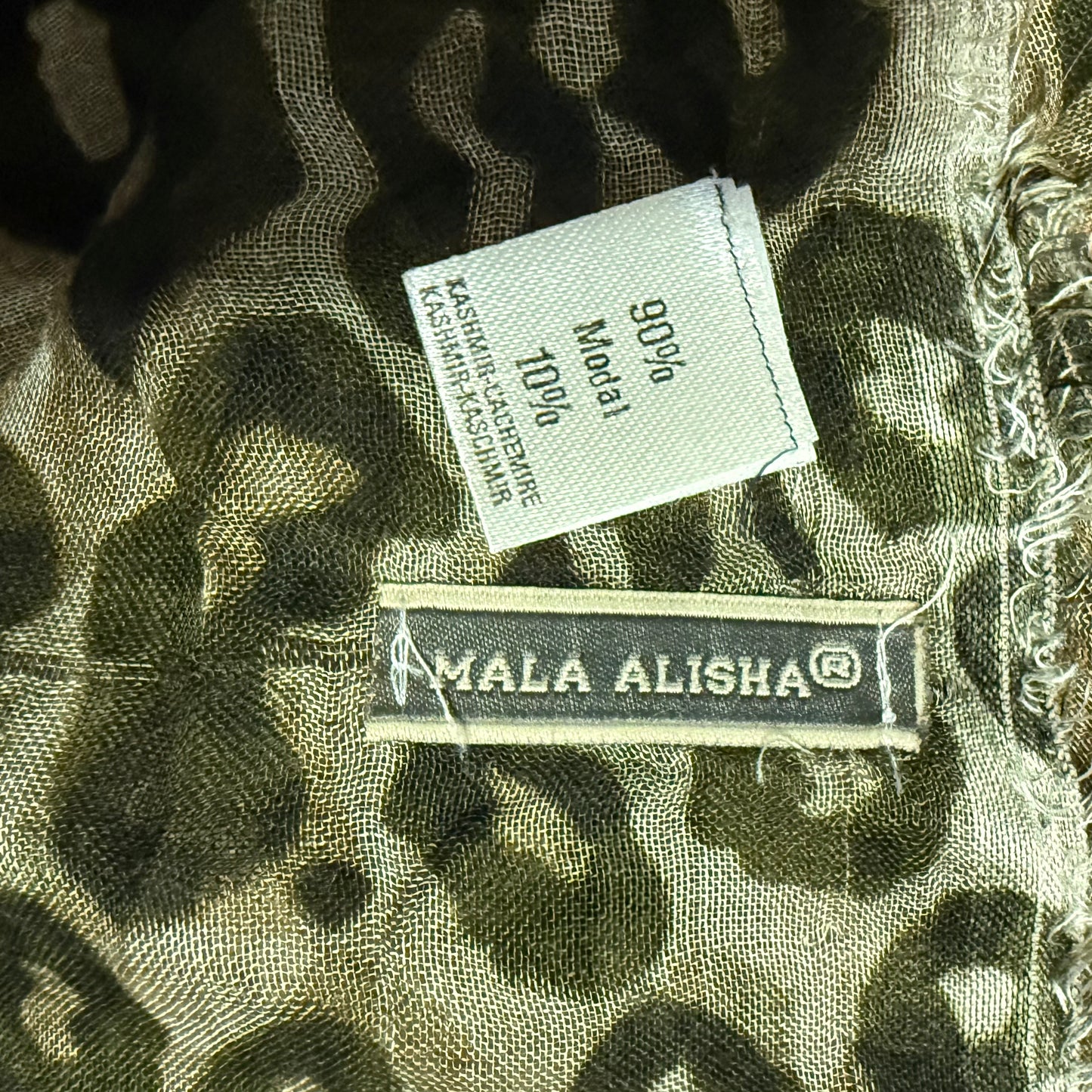 MALA ALISHA SCIARPA MOTIVO ANIMALIER