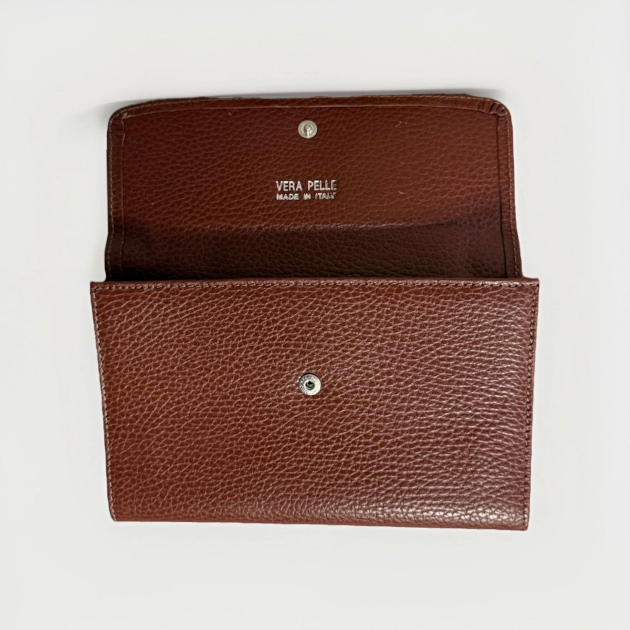 PORTAFOGLIO DONNA PELLE MARRONE CHIARO