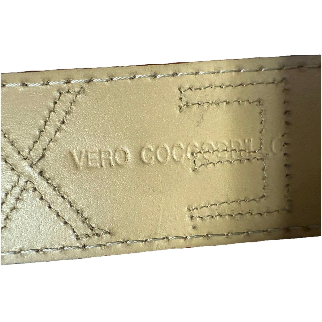 CINTURA PATCHWORK UNISEX BANDIERE DEL MONDO IN PELLE E VERO COCCODRILLO