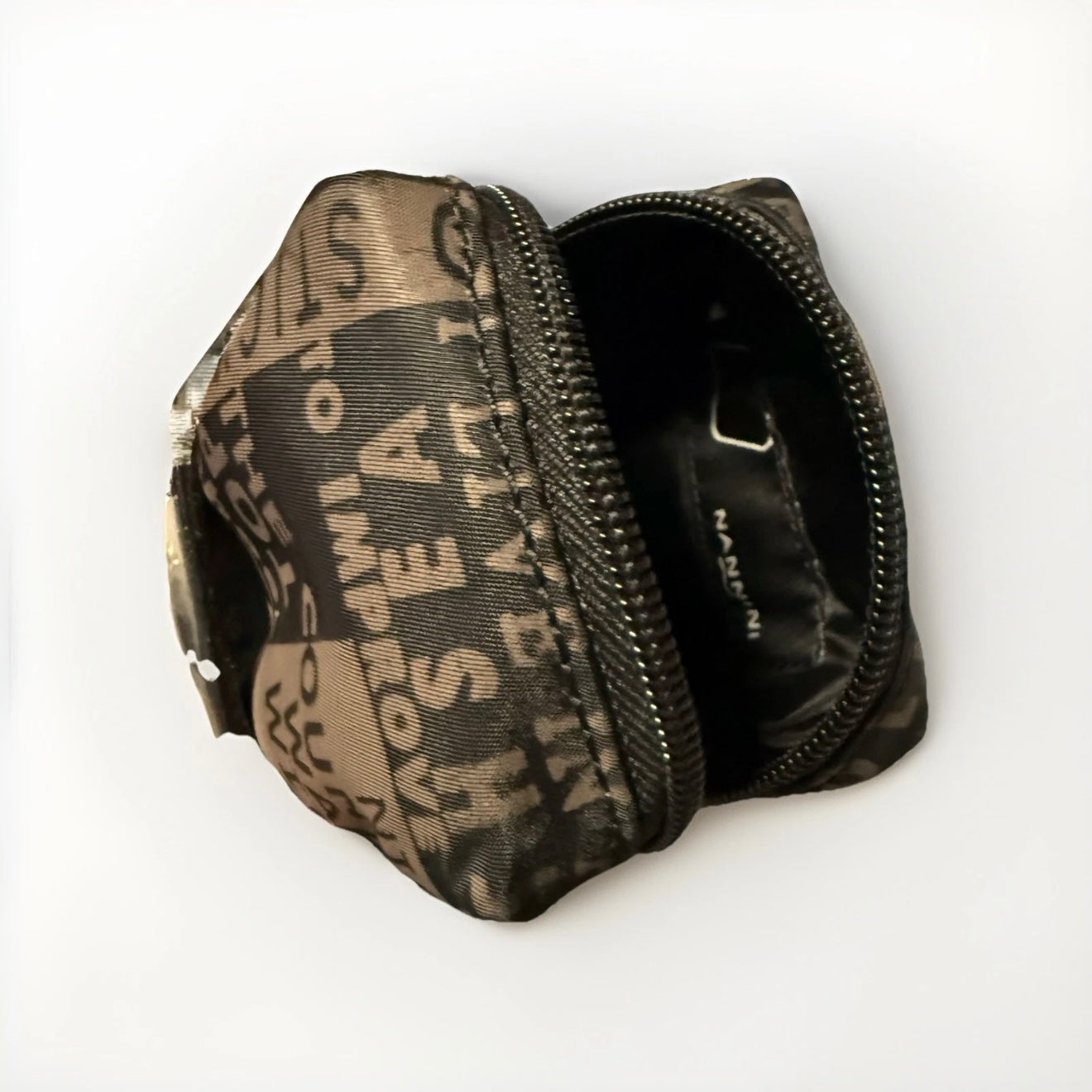 NANNINI MINI MARSUPIO MARRONE NERO UNISEX