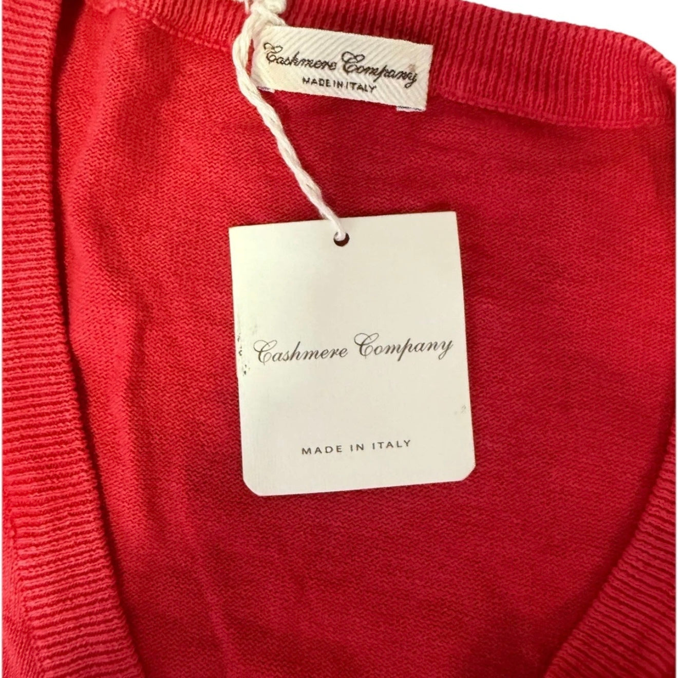 CASHMERE COMPANY CARDIGAN IN COTONE E SETA