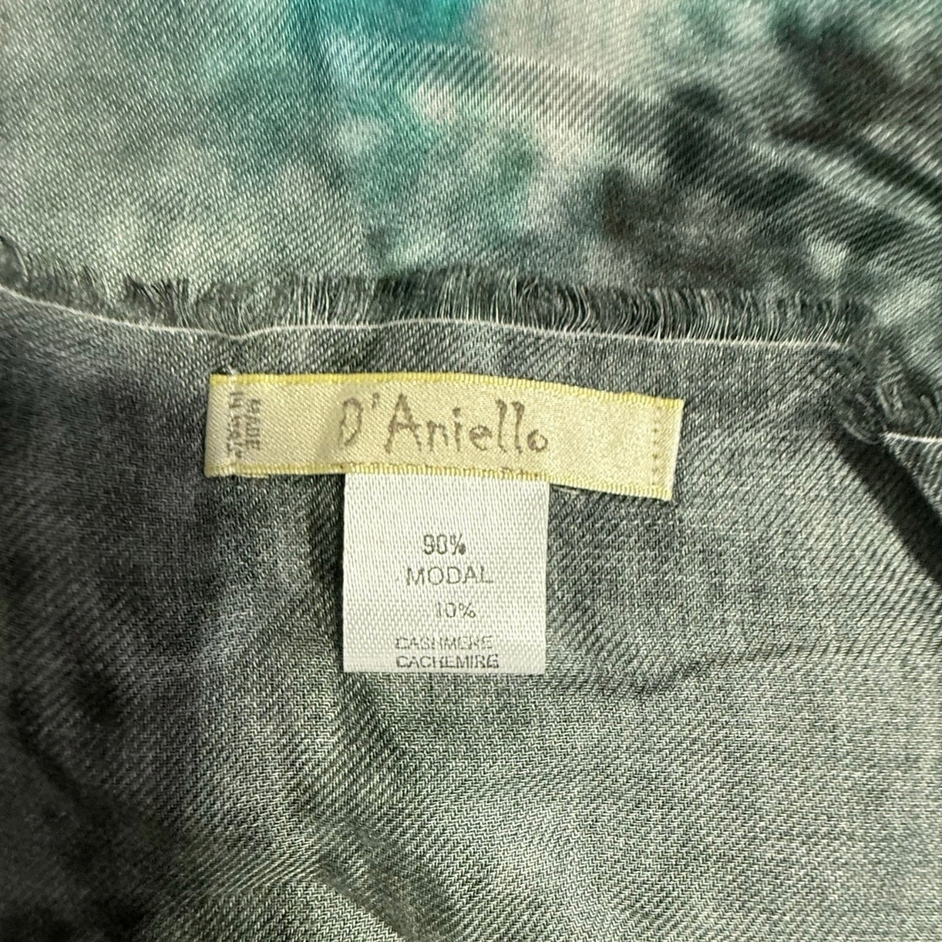 D'ANIELLO SCIARPA DONNA MISTO CACHEMIRE FANTASIA ARTISTICA