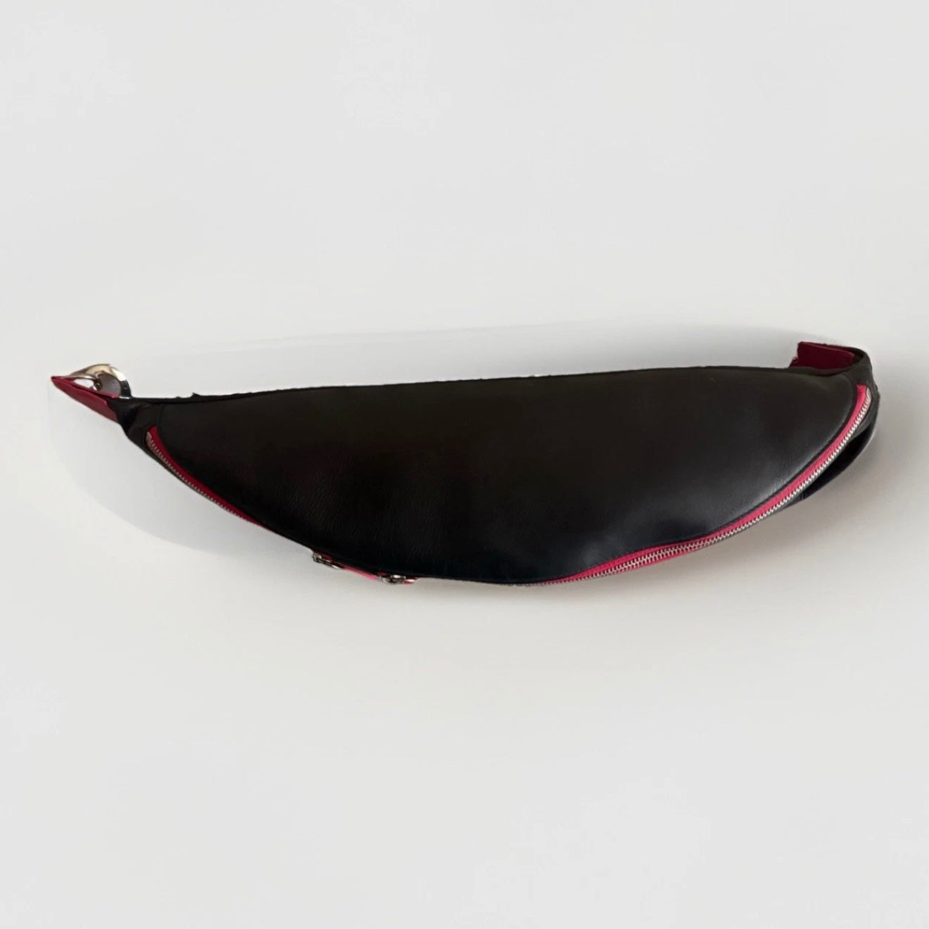 MUTH BAGS MARSUPIO XL DONNA VERA PELLE NERO
