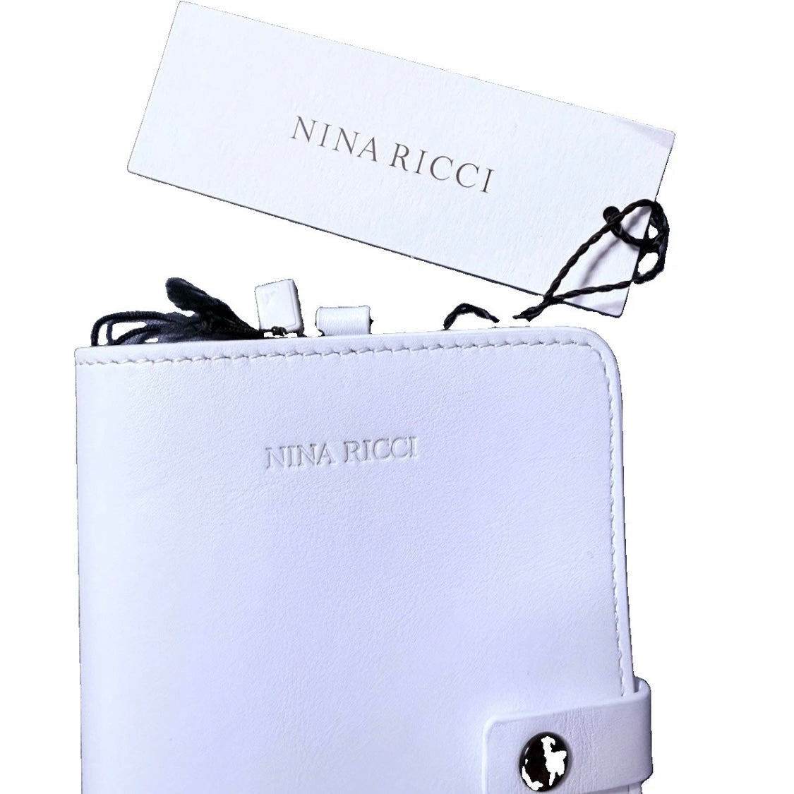 NINA RICCI PORTA DOCUMENTI DONNA BIANCO