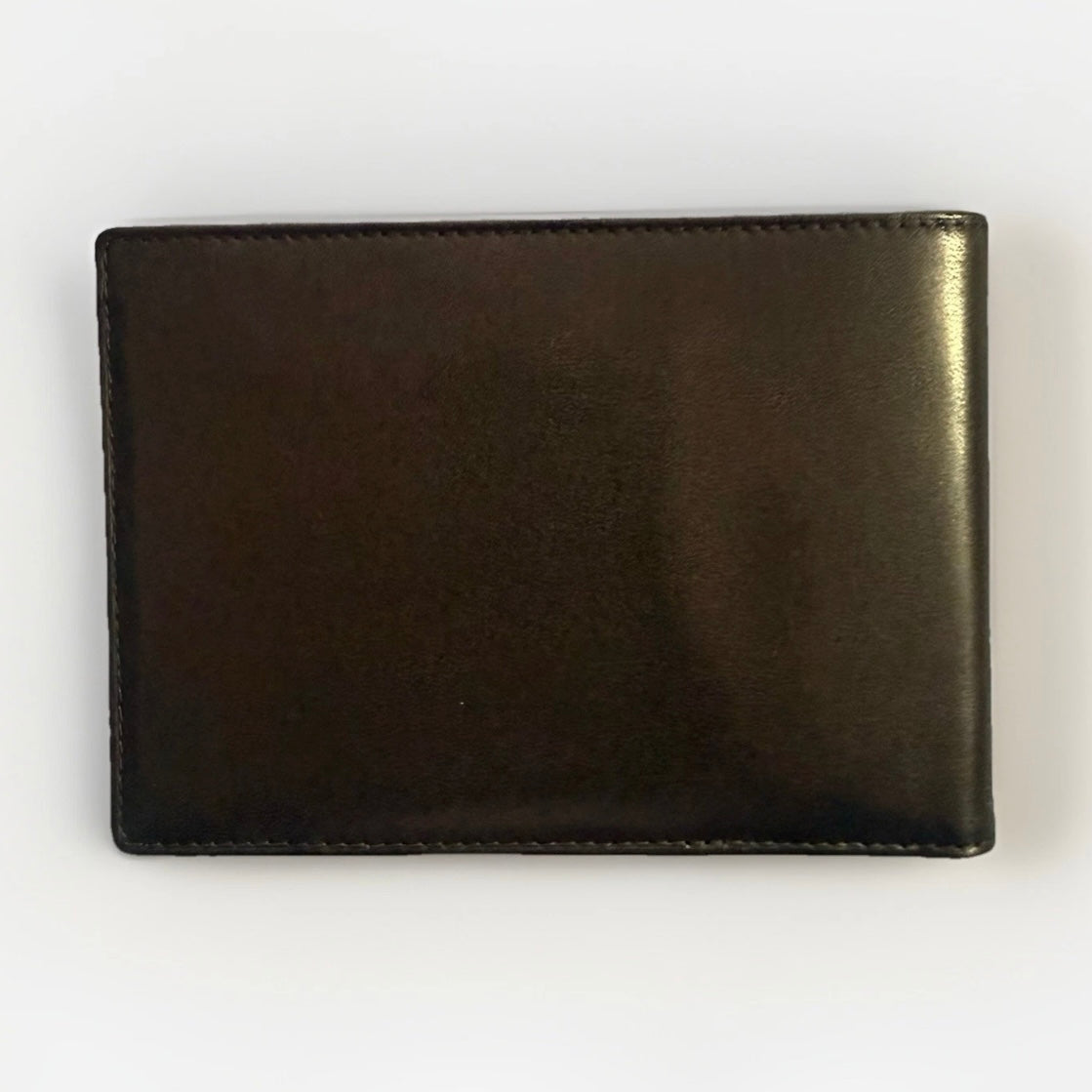PORTAFOGLIO UOMO ARTIGIANALE VERA PELLE NERO