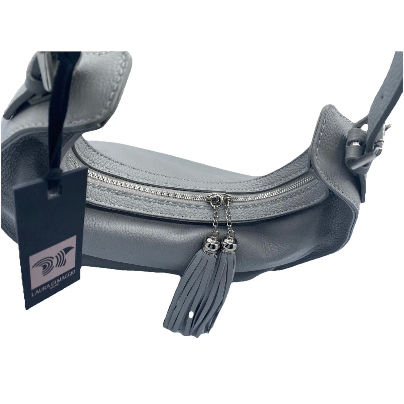 LAURA DI MAGGIO BORSA SHOPPING BAG GRIGIO