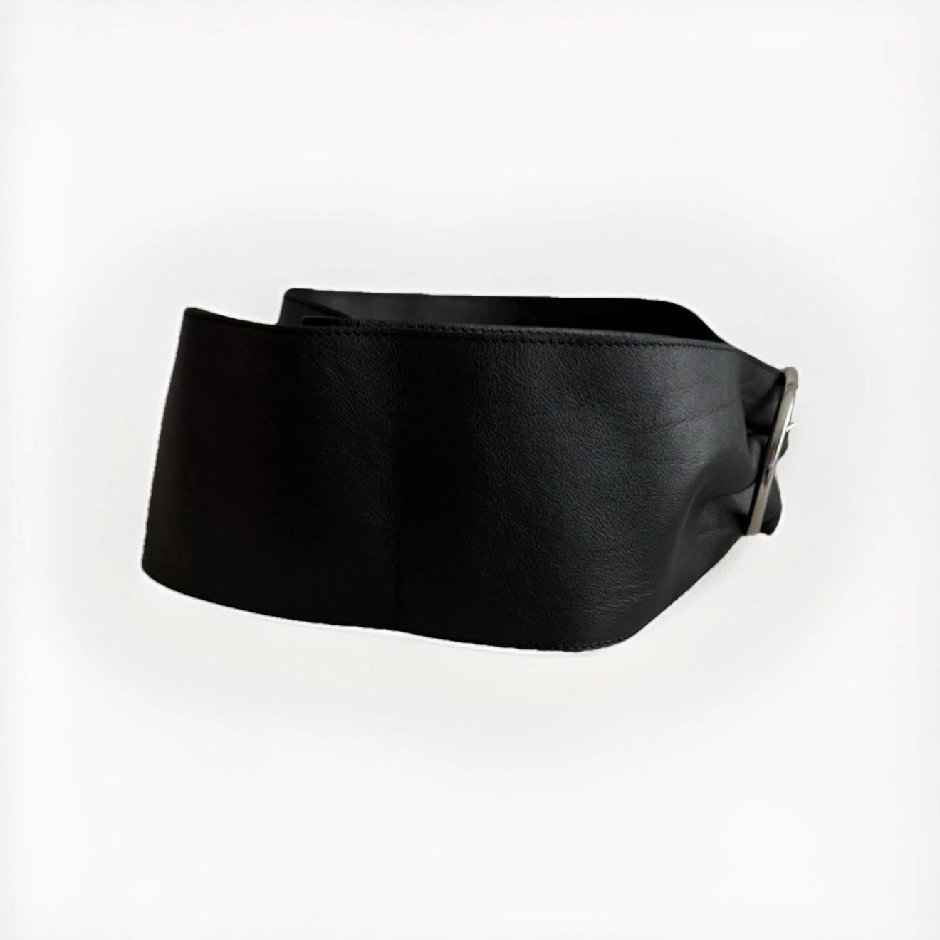 DONDUP CINTURA ALTA DONNA PELLE NERA