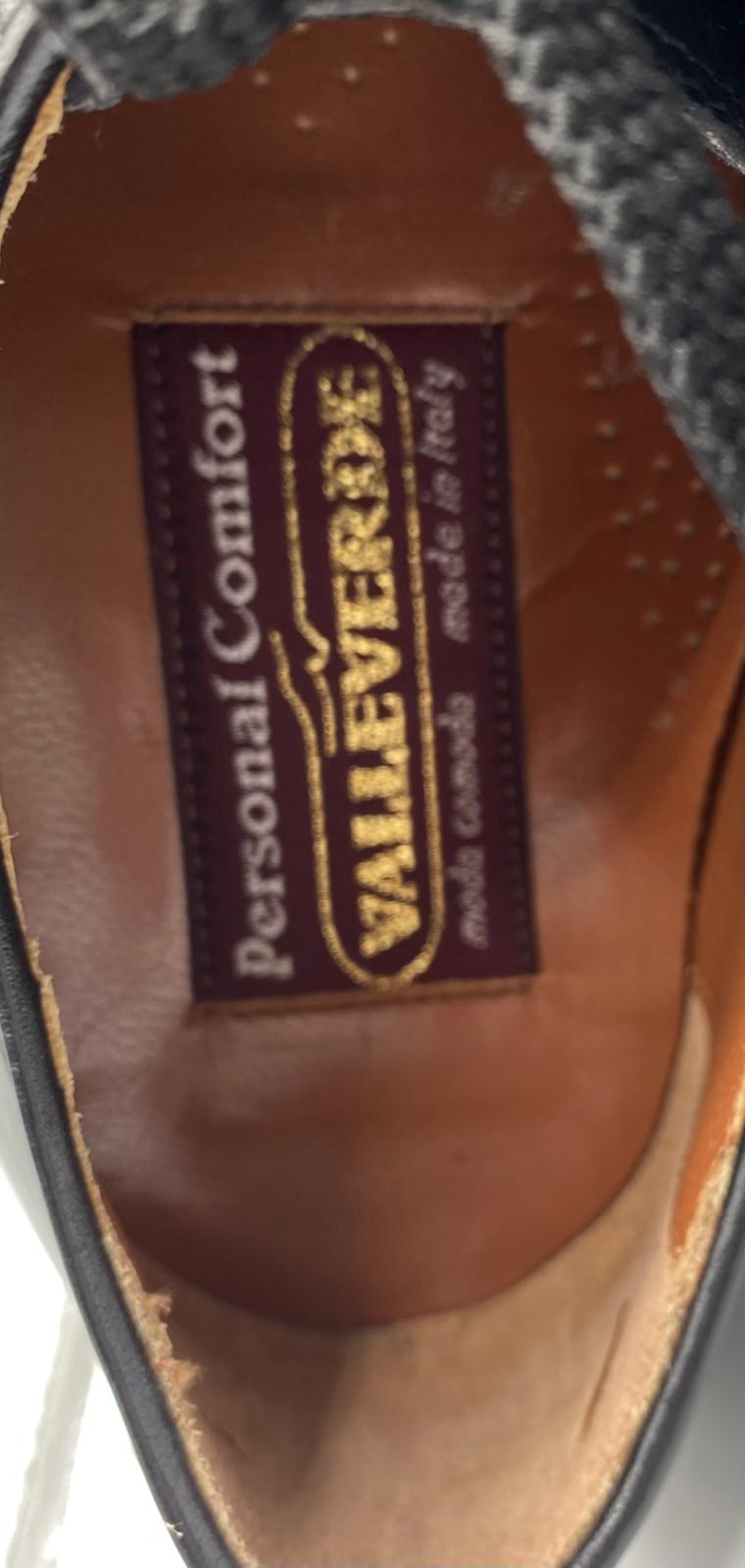 Valleverde Stringate Uomo in Pelle Neri Moda Comoda