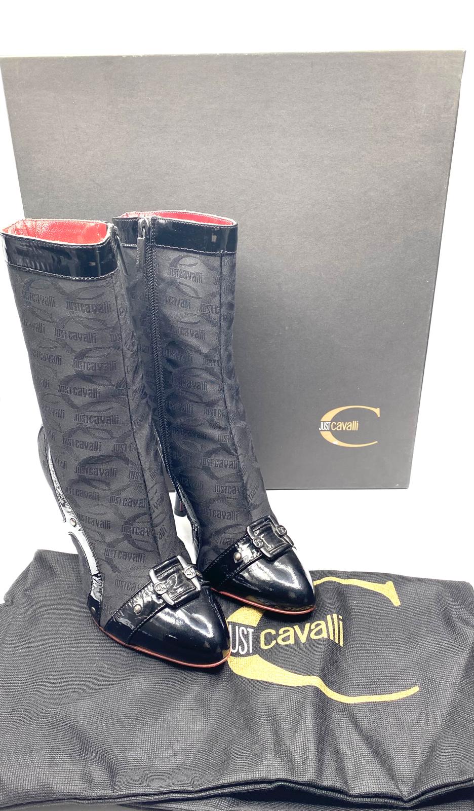 Just Cavalli Stivaletti Neri