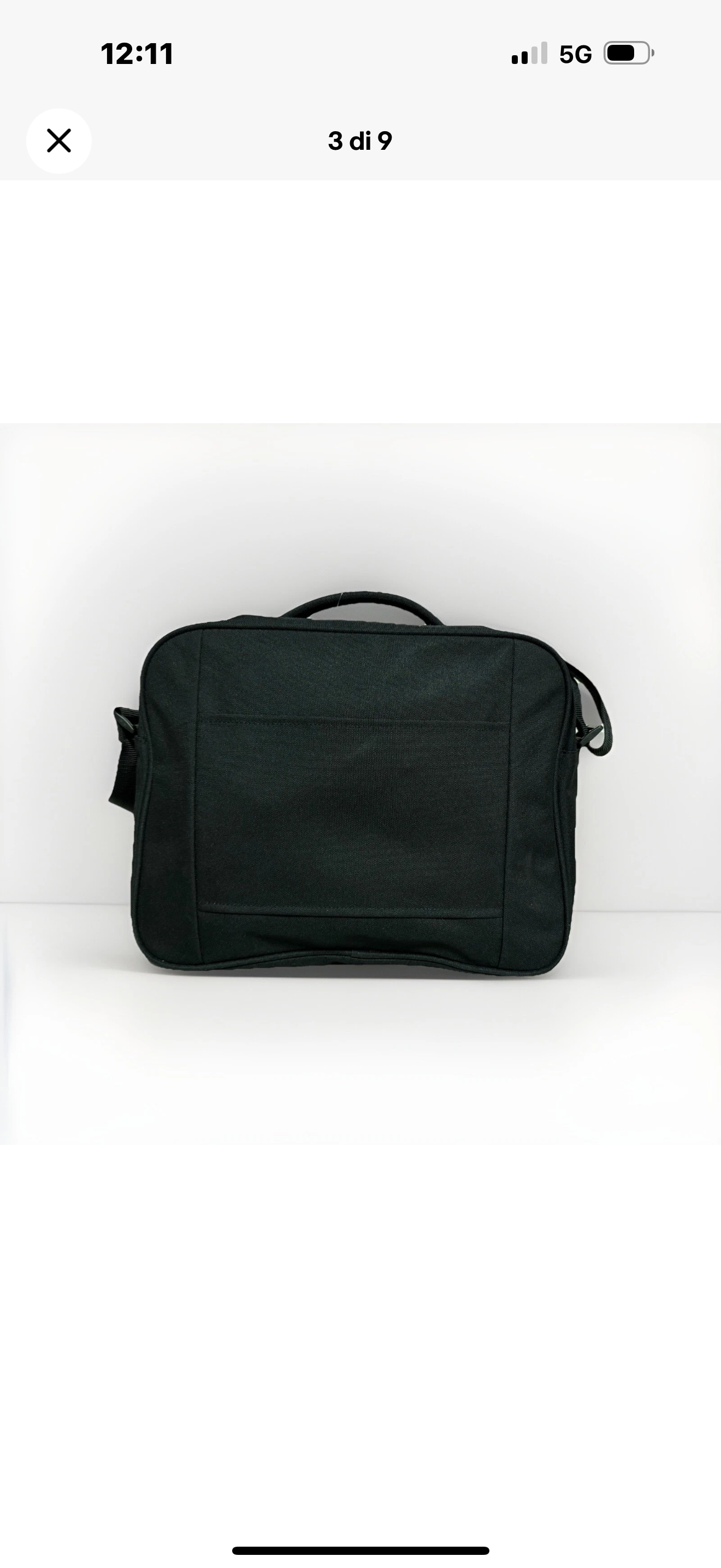 SAMSONITE MXT SHOULDER BAG BLACK / CARTELLA BUSINESS / BAGALIO A MANO