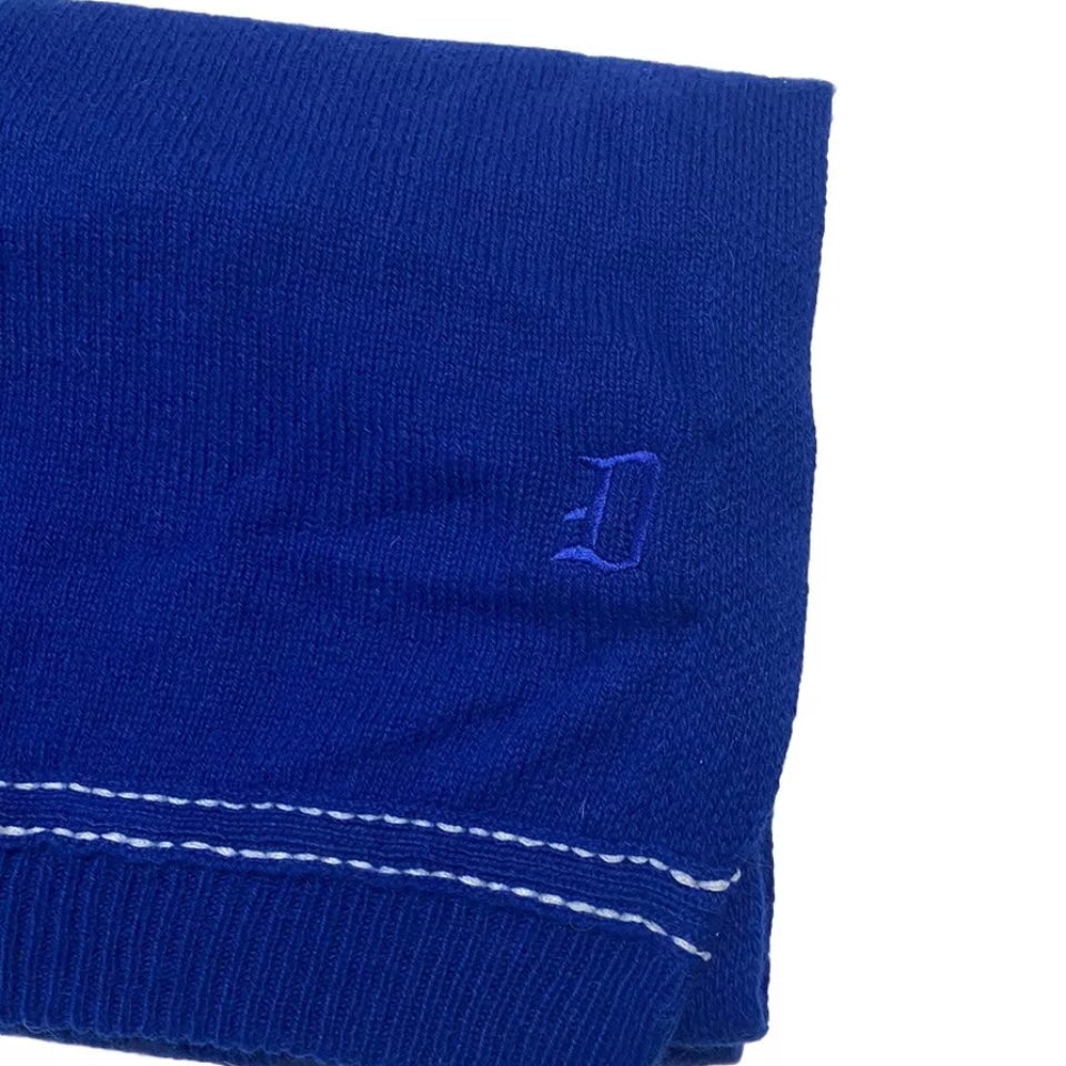 DONDUP SCIARPA MISTO ALPACA BLU UNISEX