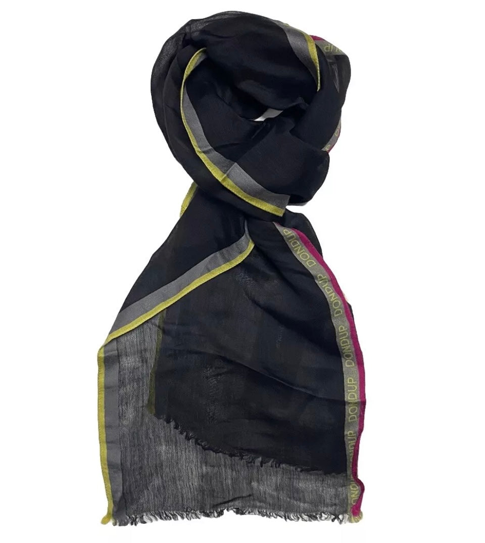 DONDUP FOULARD UNISEX NERA UNISEX