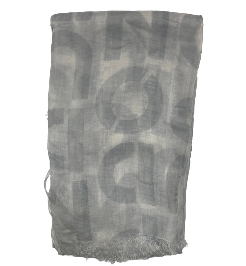 DONDUP SCIARPA BIANCA UNISEX