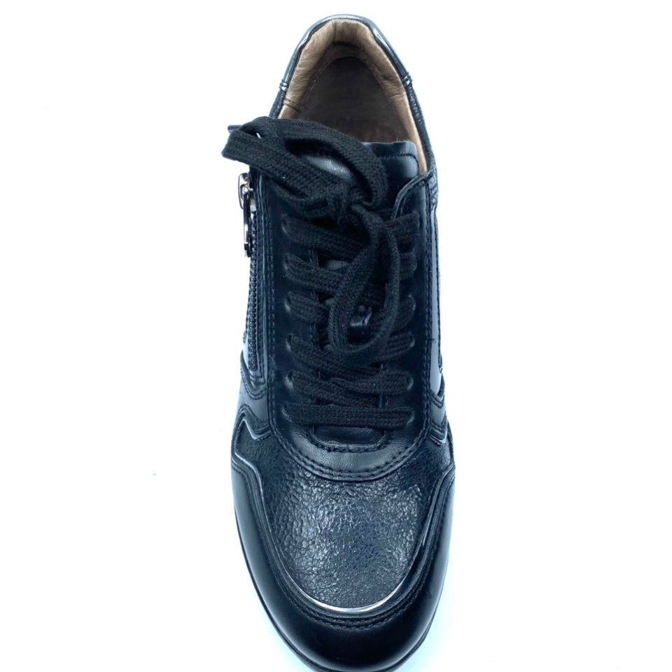 NeroGiardini Sneakers Pelle Nera