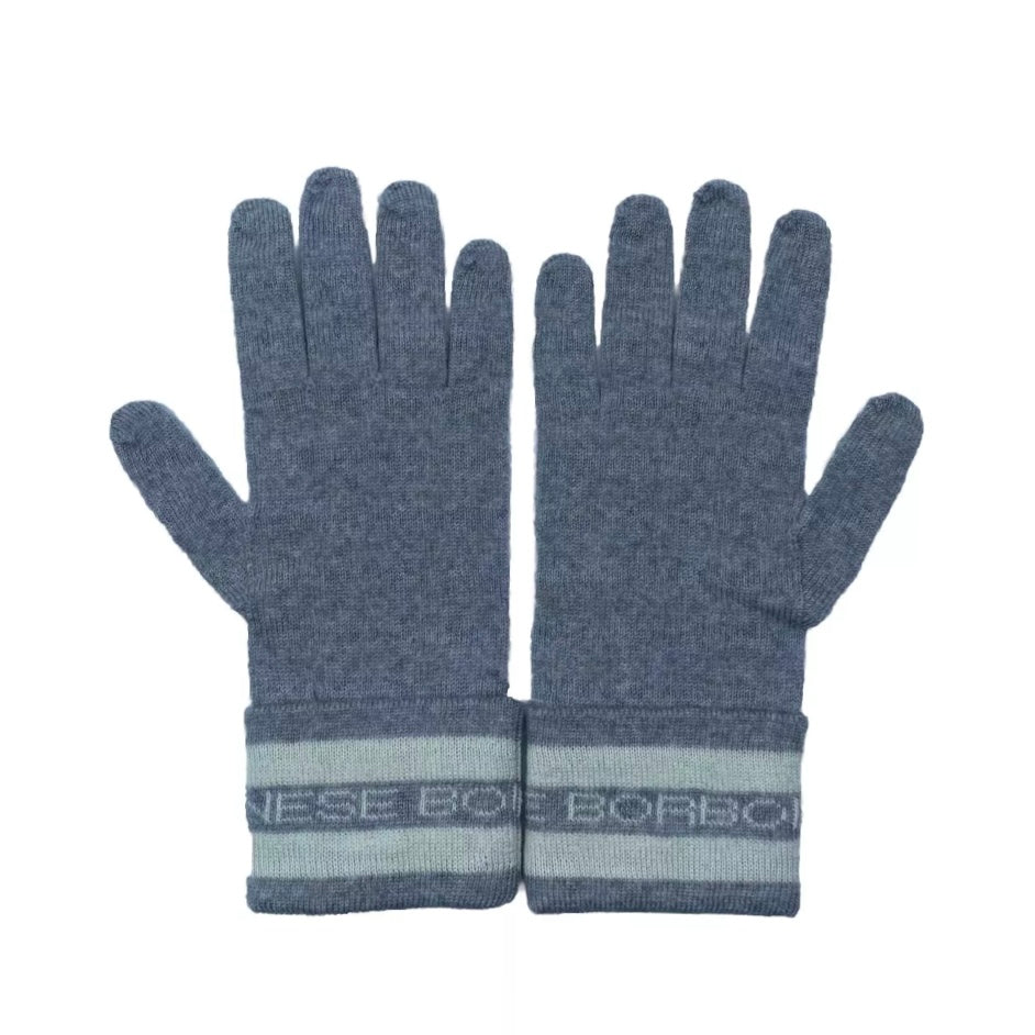 BORBONESE GUANTI GRIGI UNISEX