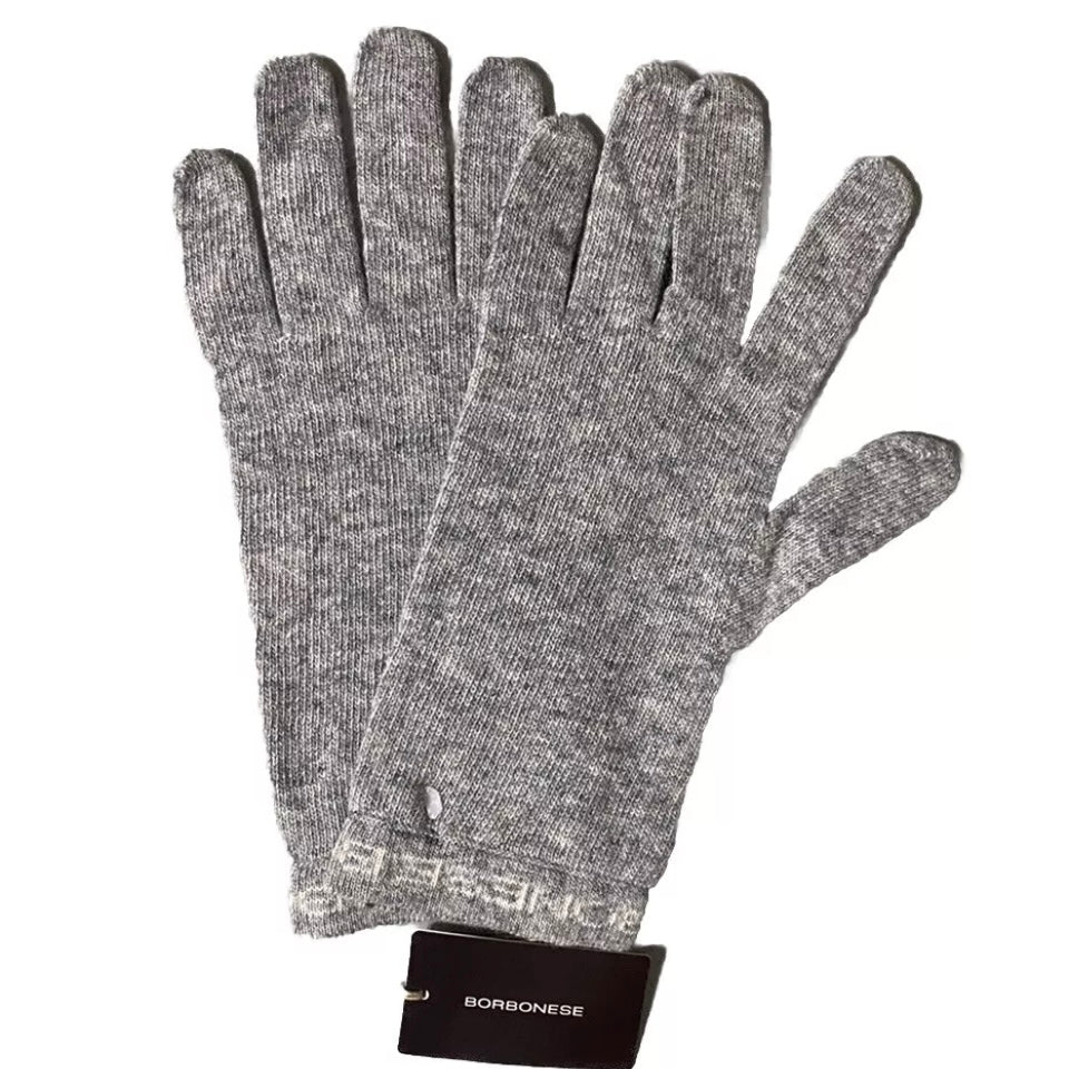 BORBONESE GUANTI GRIGIO UNISEX