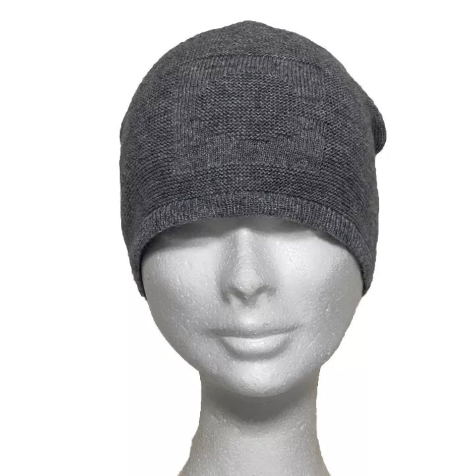 GHERARDINI CAPPELLO CUFFIA LANA GRIGIO UNISEX