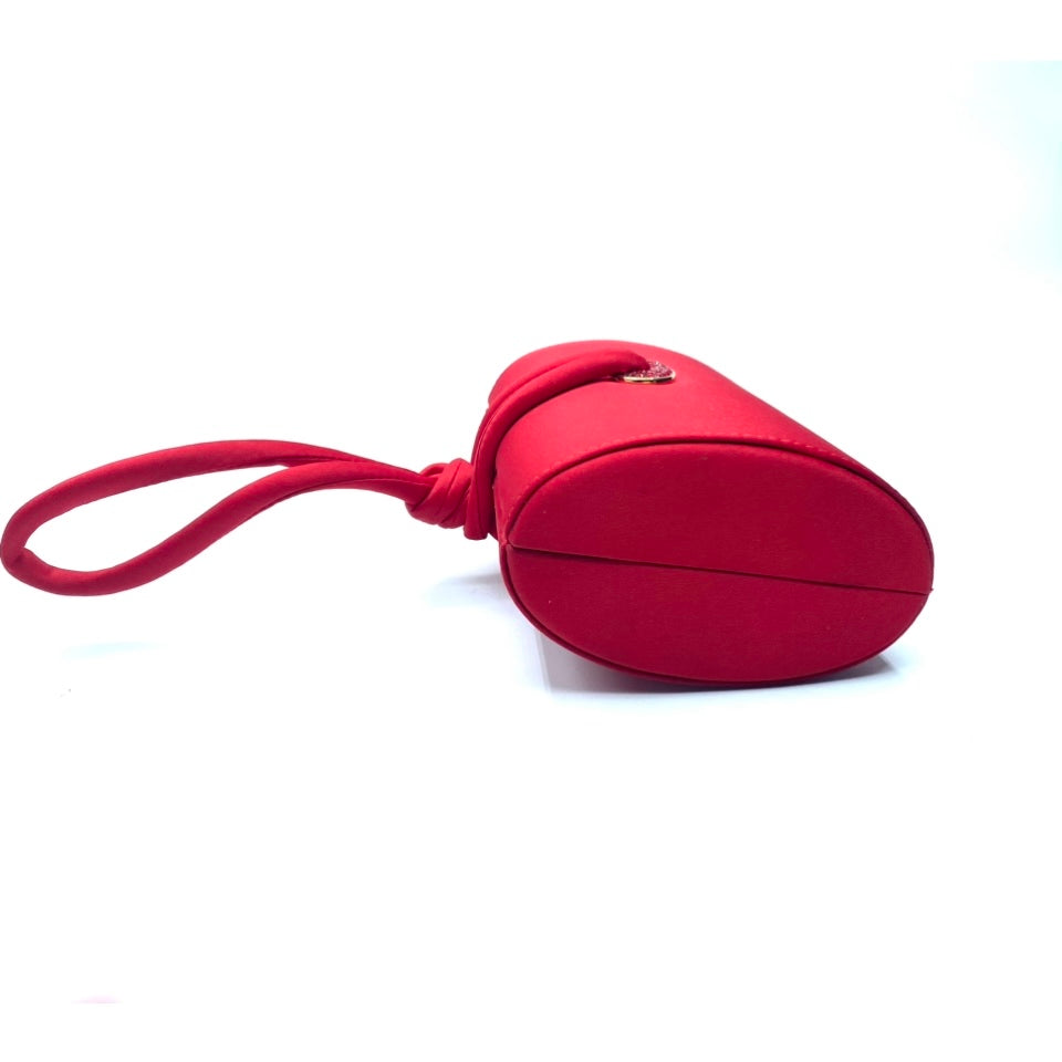 Pochette Rossa Raso Moonligh