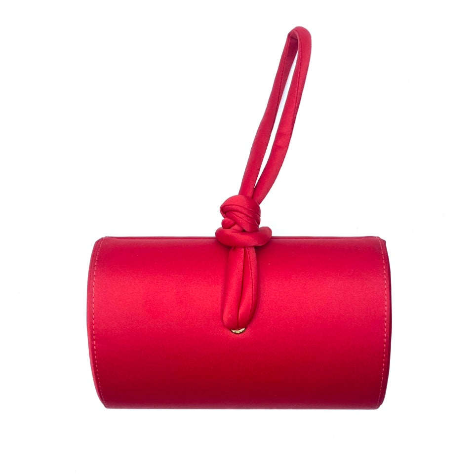 Pochette Rossa Raso Moonligh