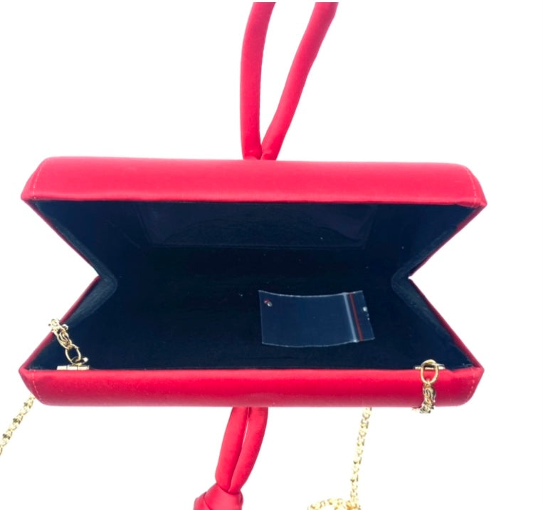 Pochette Rossa Raso Moonligh