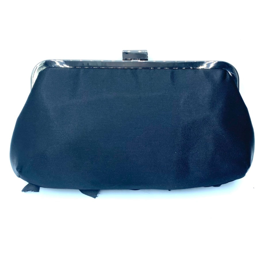 Moonlight Pochette nera fiori