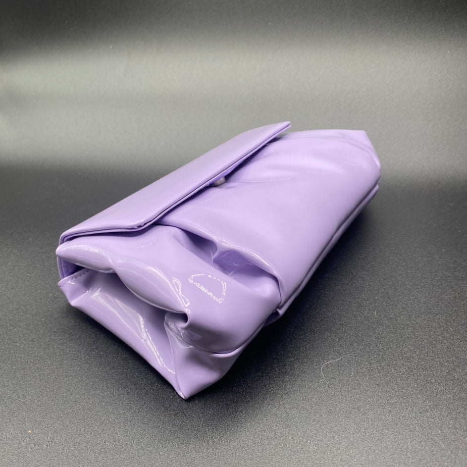 Pochette Moonlight Vernice Glicine