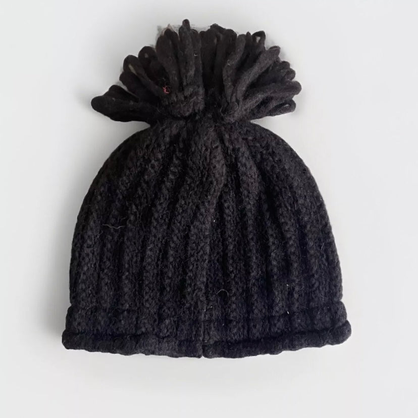 CALIMAR CAPPELLO CUFFIA NERO MISTO ALPACA UNISEX