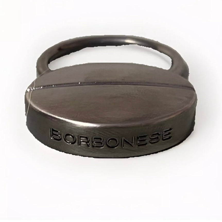 BORBONESE PORTACHIAVI METALLO COLOR ARGENTO