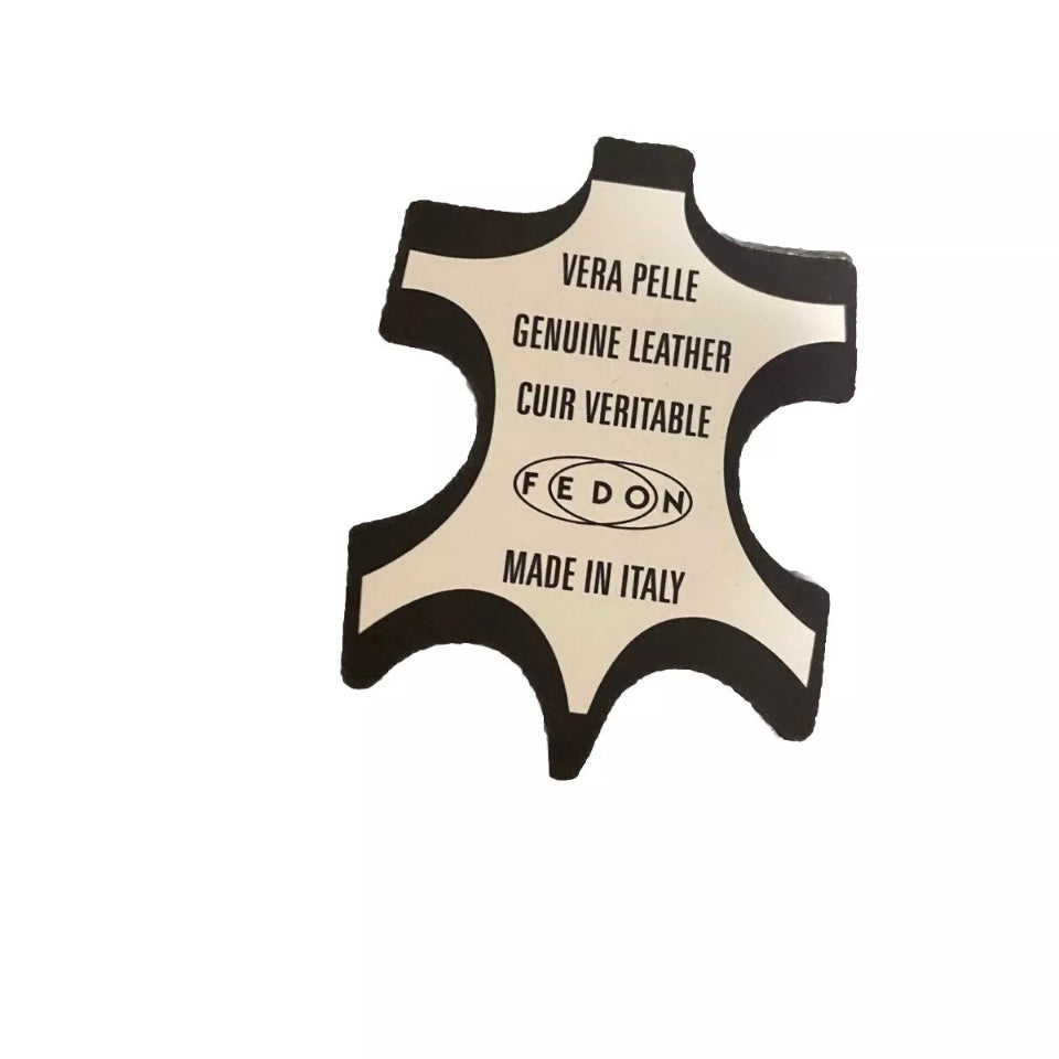 GIORGIO FEDON PORTAFOGLIO/PORTA DOCUMENTI UOMO VERA PELLE ARANCIONE