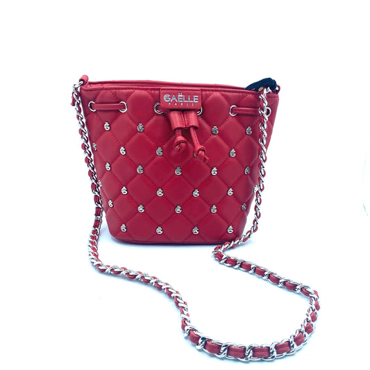 Gaelle Paris secchiello con Lettere in Metallo da Donna