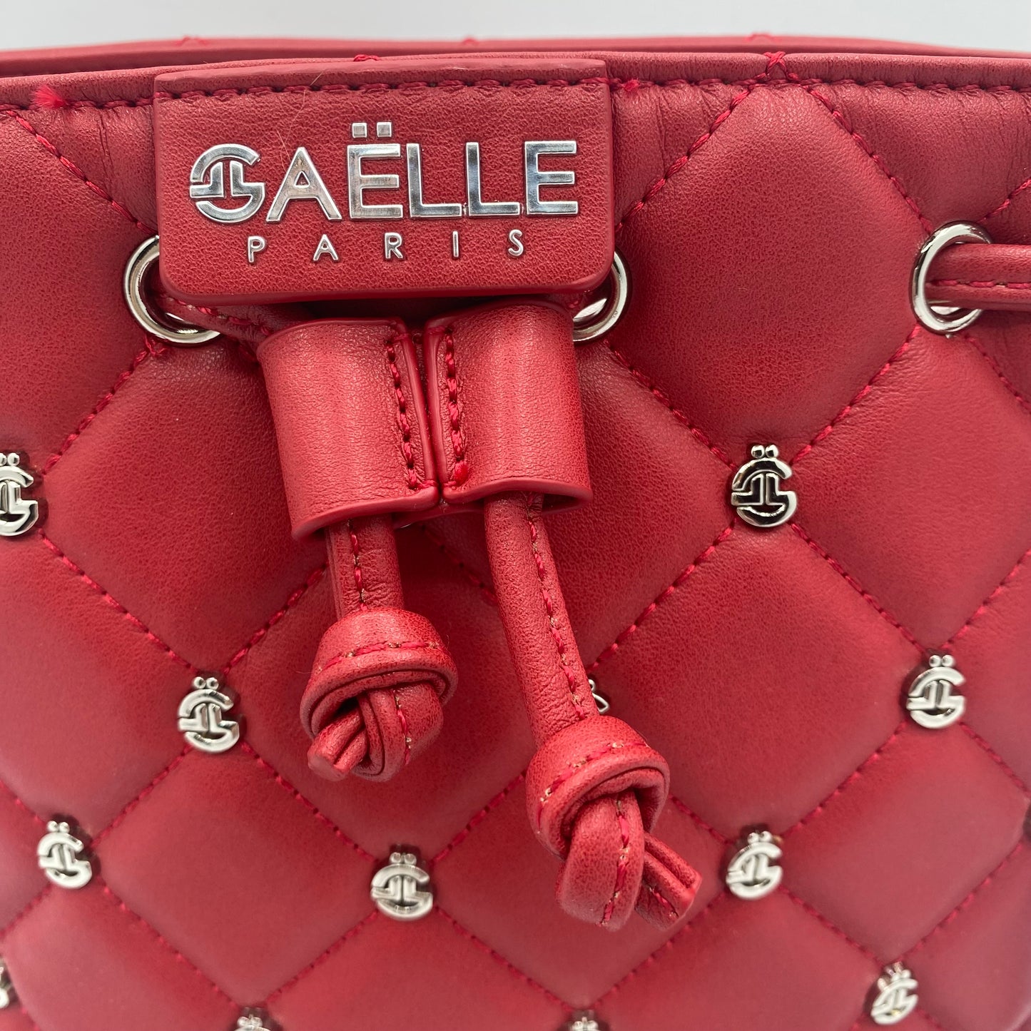 Gaelle Paris secchiello con Lettere in Metallo da Donna