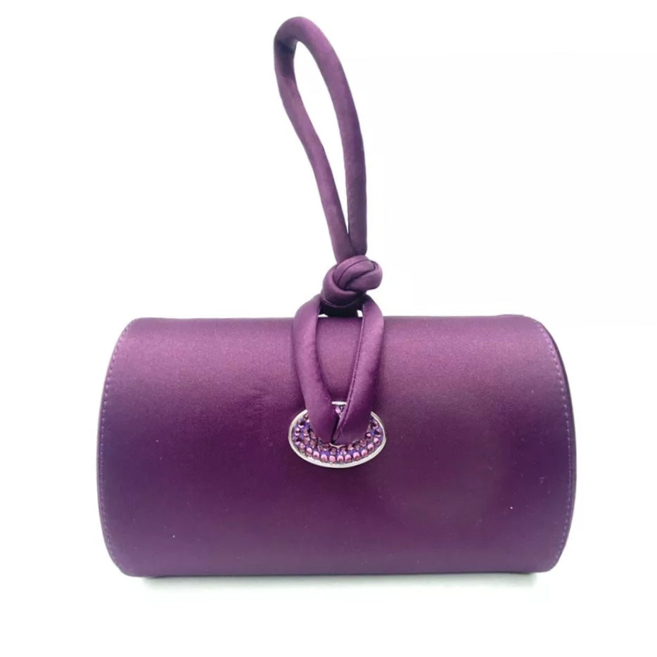 Pochette Rossa Raso Moonligh