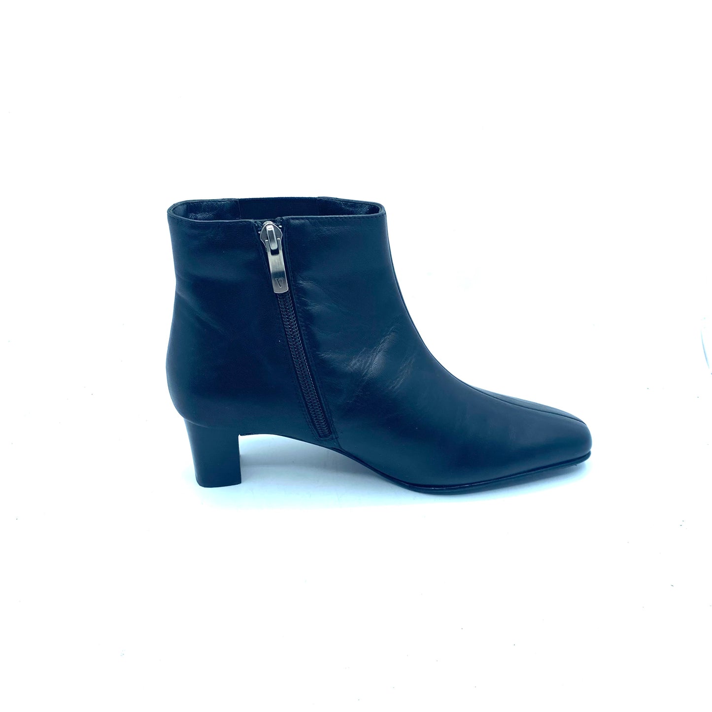 VALLEVERDE STIVALETTI IN PELLE NERI