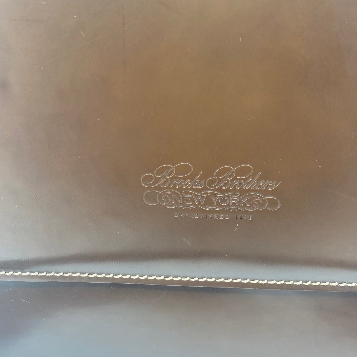 Brooks Brothers Borsa a Spalla Marrone