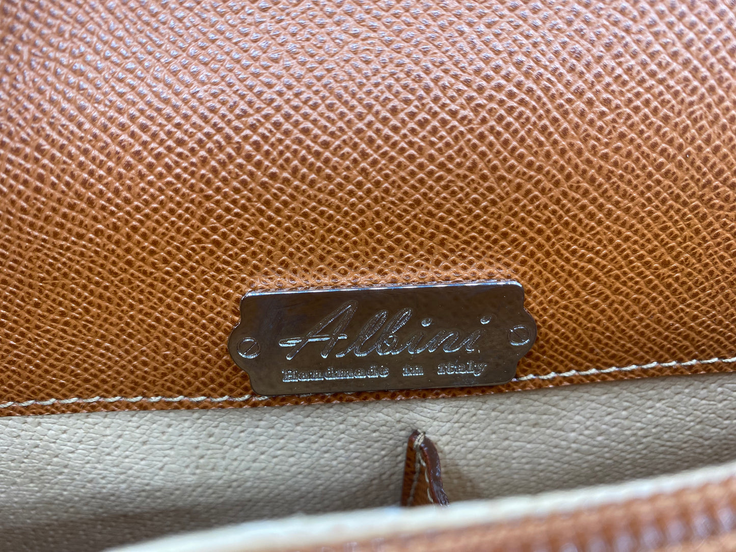 ALBINI BORSA ARTIGIANALE IN PELLE