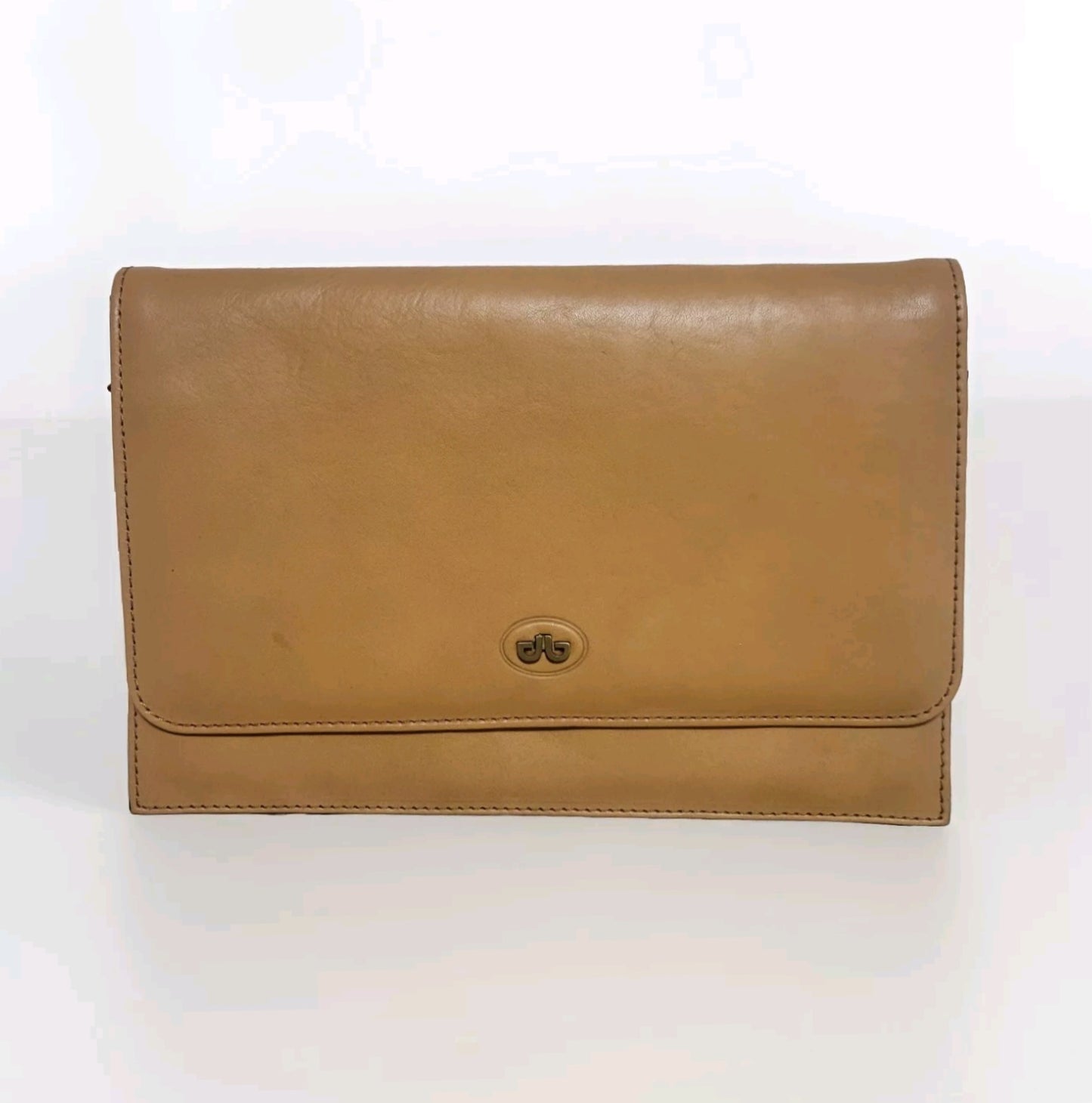 DI BERARDINO PORTA DOCUMENTI PELLE MARRONE CHIARO