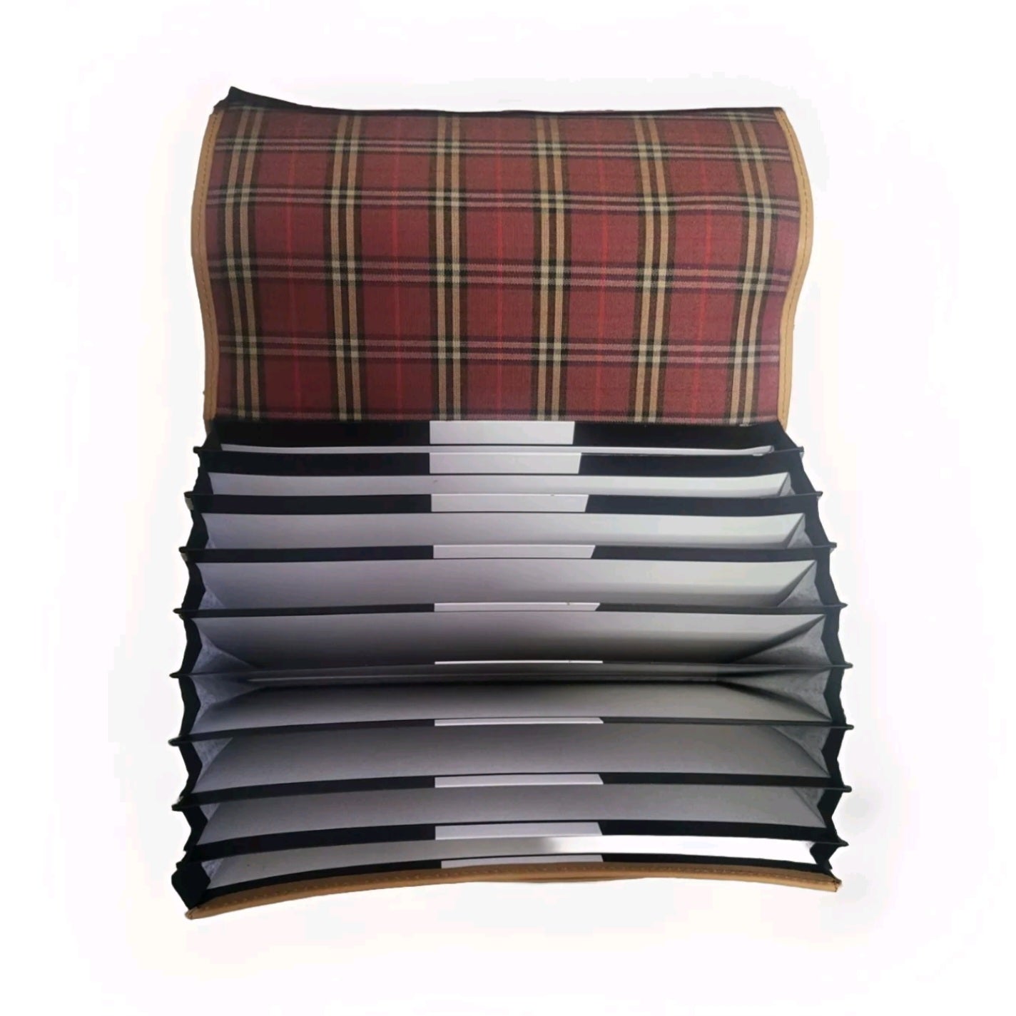 DI BERARDINO PORTA DOCUMENTI PELLE MARRONE CHIARO