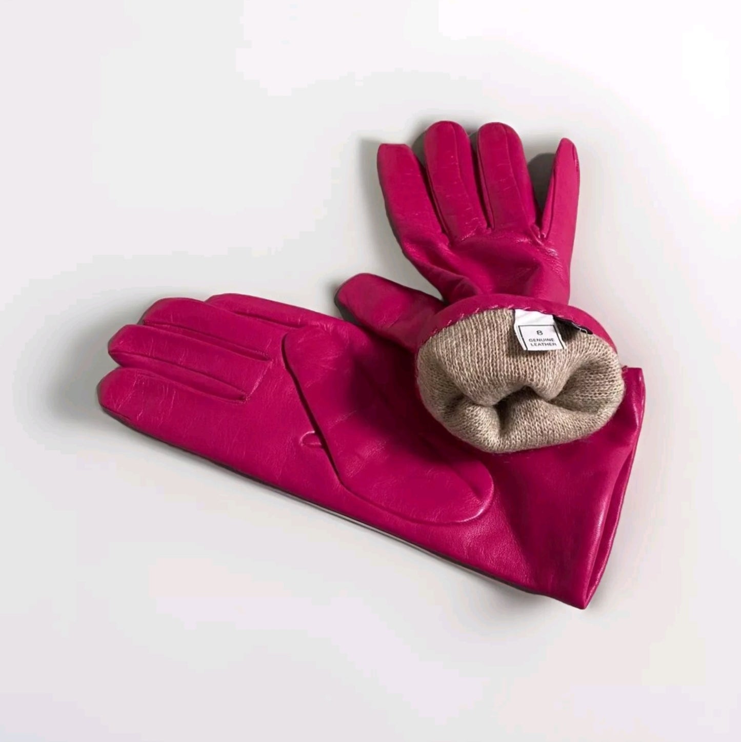 ALPO GUANTI PELLE DONNA FUCSIA
