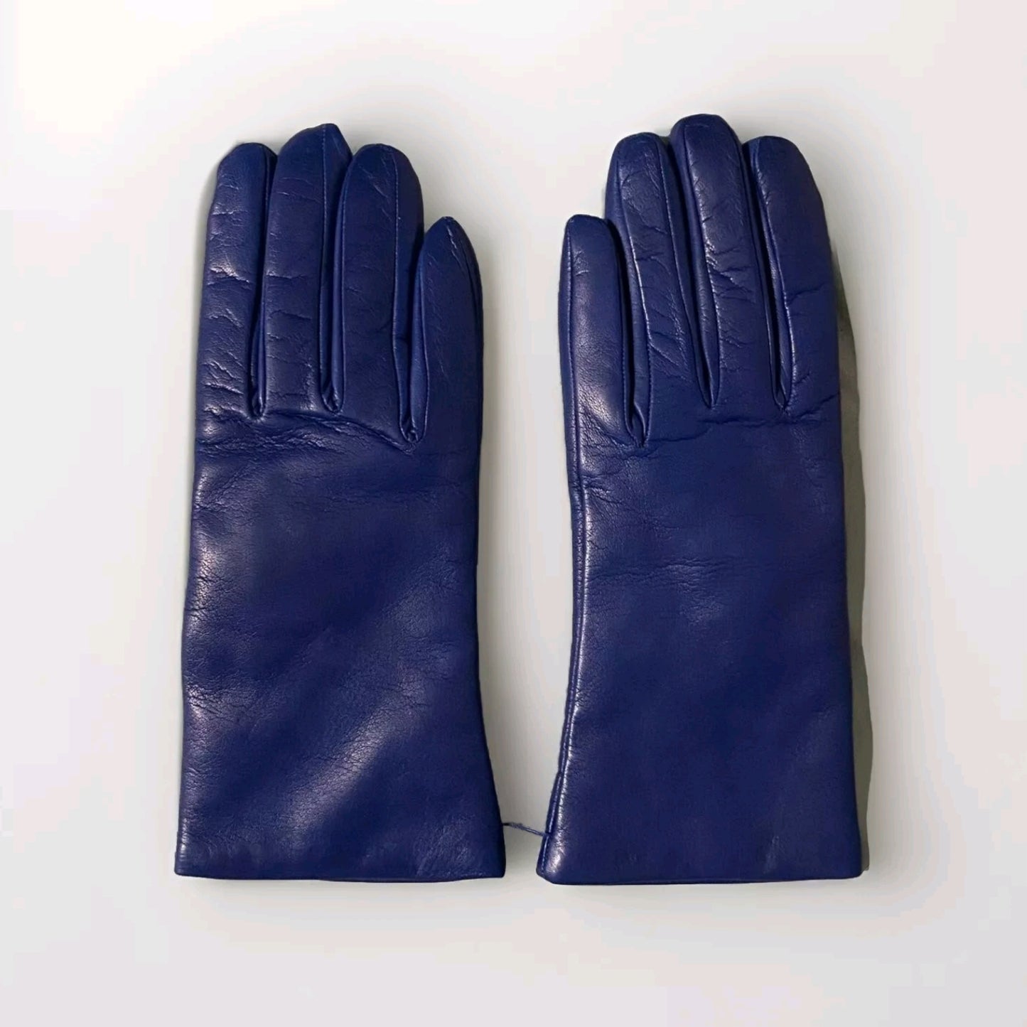 ALPO GUANTI PELLE DONNA BLU