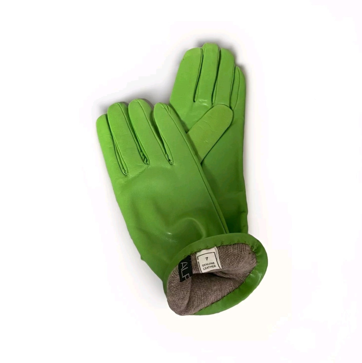 ALPO GUANTI PELLE DONNA VERDE