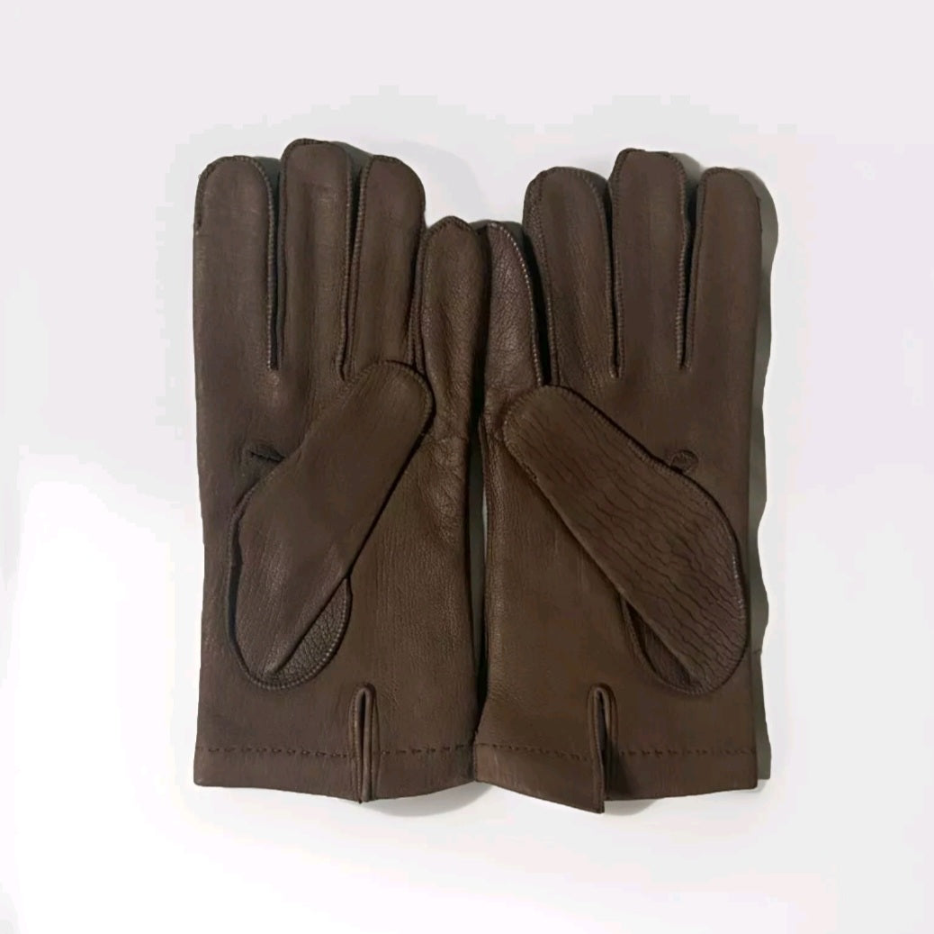 SINCO GUANTI ARTIGIANALI UOMO PELLE MARRONE