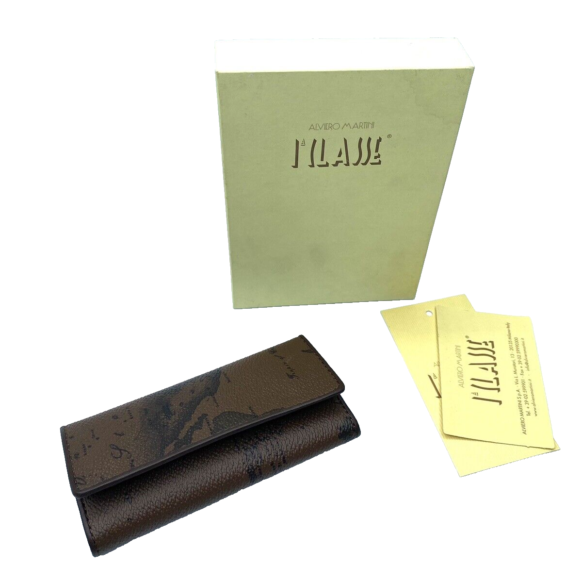 Alviero Martini 1^ Classe Portachiavi Geo Dark Brown Donna