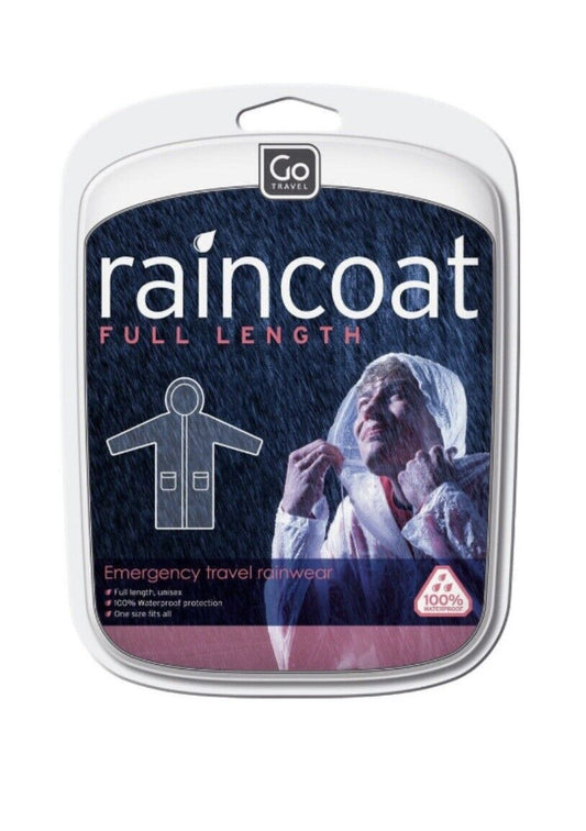 Go Travel Impermeabile Leggero di Emergenza Unisex