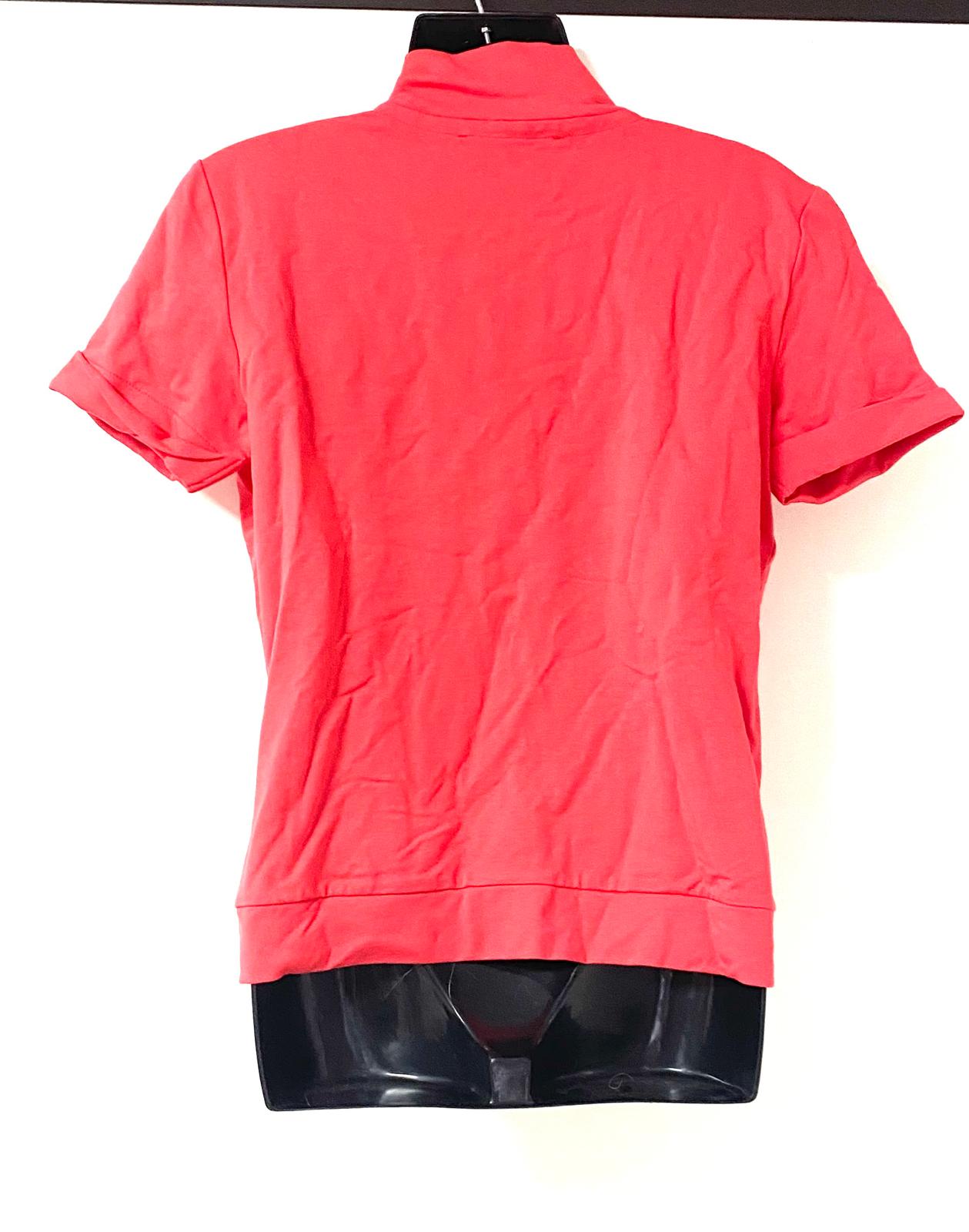 ALVIERO MARTINI 1^ CLASSE MAGLIA DONNA GEO ROSSO CORALLO