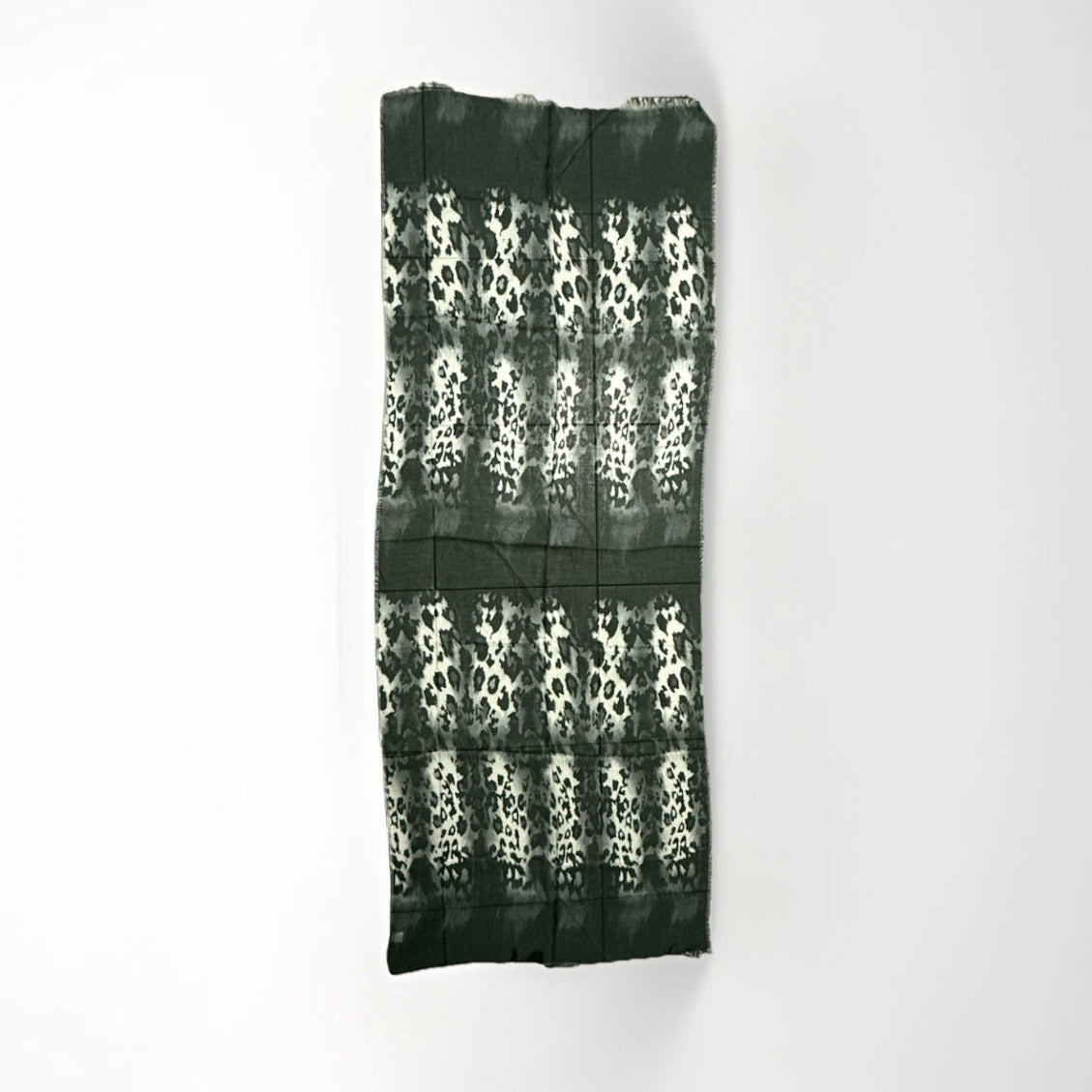 SCIARPA ARTIGIANALE DONNA STAMPA ANIMALIER