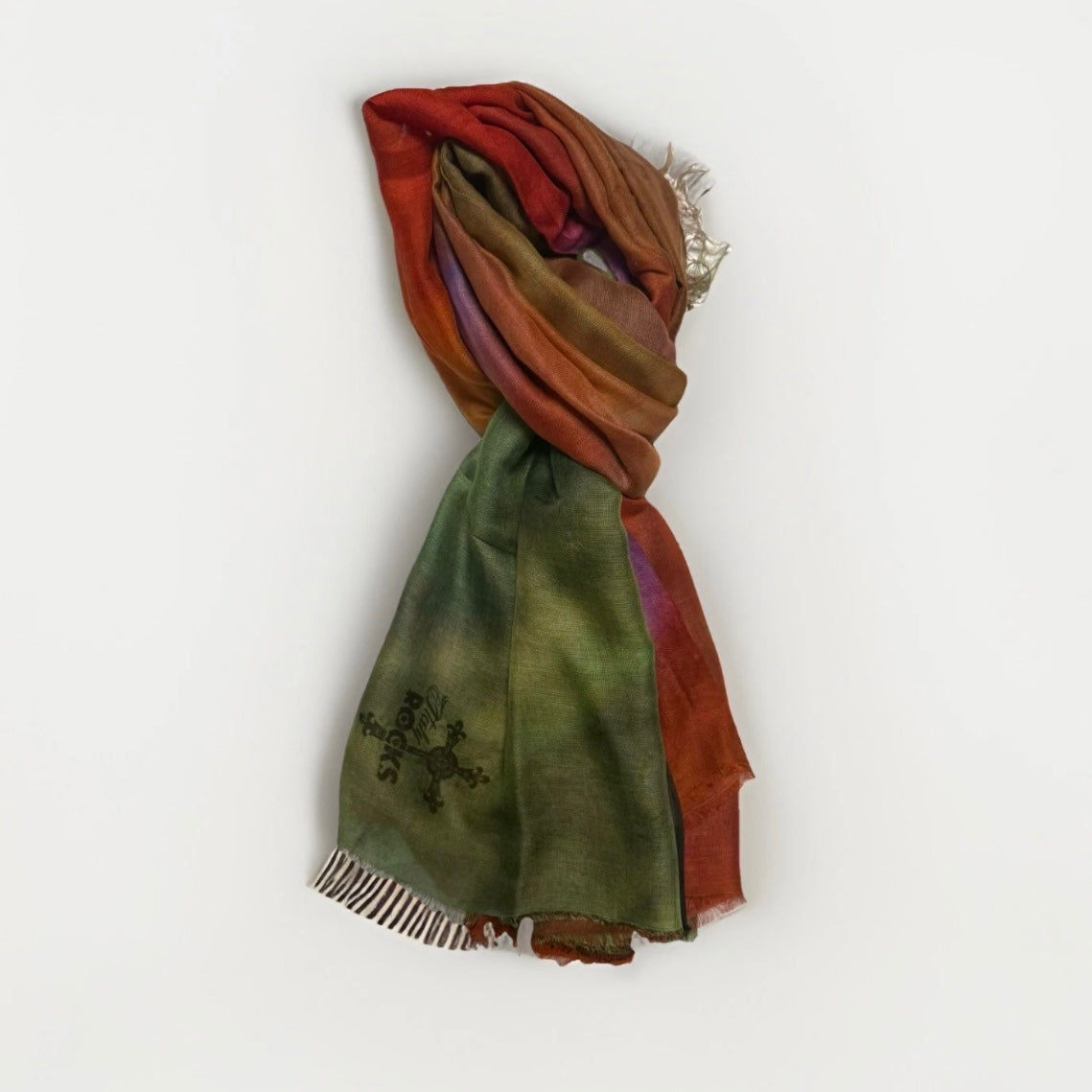 ROCKS ITALY SCIARPA UNISEX MULTICOLORE FANTASIA ASTRATTA