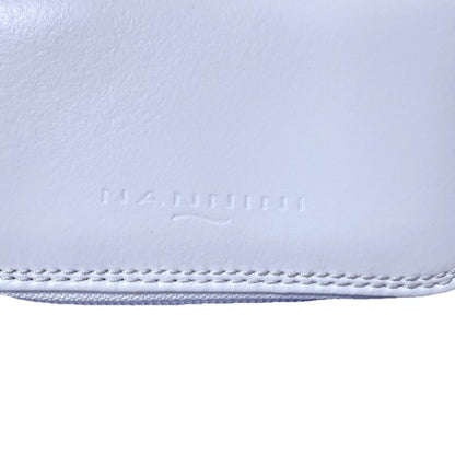 NANNINI PORTA CHIAVI PELLE BIANCO
