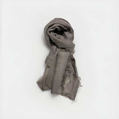 ONE SIZE SCIARPA UNISEX GRIGIO CHIARO